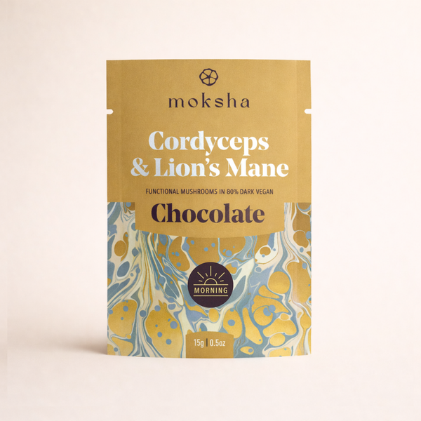 Summit Reserveβ’ Cordyceps & Lion's Mane Mushroom Chocolate Squares