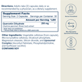 Liposomal Quercetin 200mg - Capsules (60 count / 30 servings)