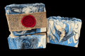 Sapphire Goat Milk Soap Handcrafted Pineapple Goji Berry Mango Scent
