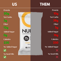 CleanForm Nutrition Nulla Protein Bar - 2 Flavors - Box of 12