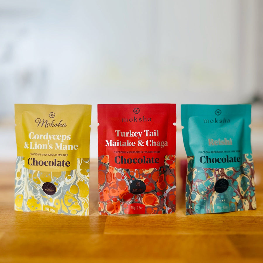 Mountain Reserve™ Trio Mushroom Chocolate Tasting Sampler
