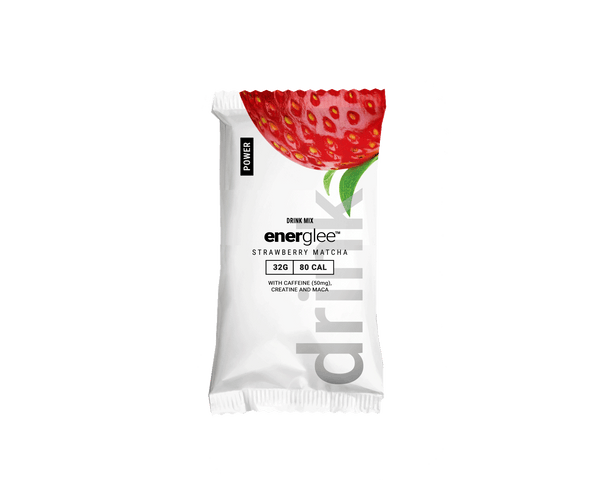 Strawberry Matcha Creatine Power Drink w/Adaptogens