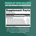 Organic Mushroom Complex Supplement Capsules
