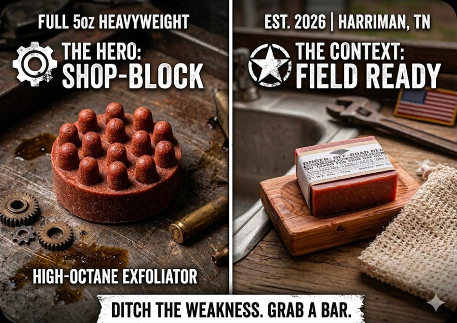 Off-Road Red: High-Octane Exfoliator (Shop Grade)