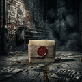 Crimson And Cream Goat Milk Soap With Citrus Raspberry Scent