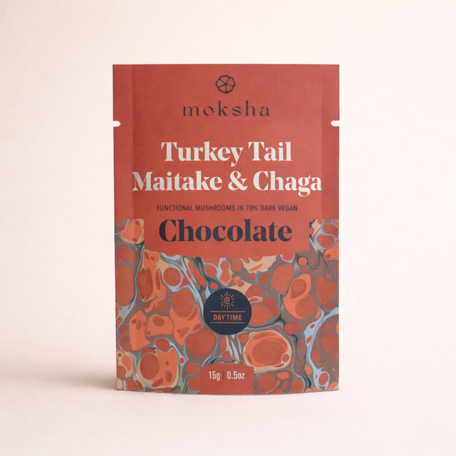 Forest Reserve™ Turkey Tail, Maitake, & Chaga Mushroom Chocolate Squares